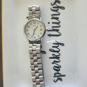 Timex Silver Analog Watch